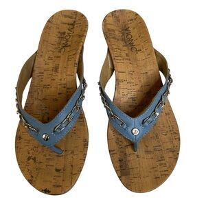 Vionic Blue Strap Sandals